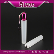 SRS high quality plastic mini 8ml roll on empty bottles for cosmetics